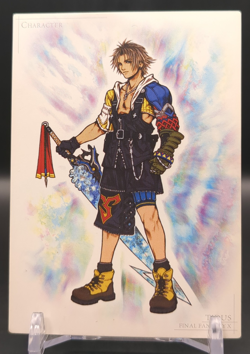 Tidus #S-28 FINAL FANTASY X Art Museum Card SQUARE 2003 Japan TCG CCG - Image 1
