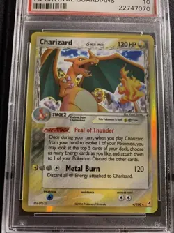 PSA 10 Charizard 4/100 -EX Crystal Guardians- Holo Graded Pokemon Card GEM MINT - Image 3
