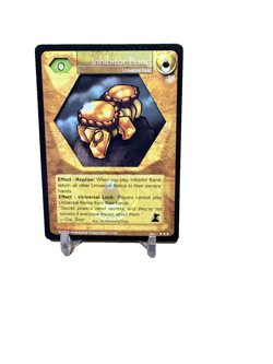 Magi Nation Duel - Inhibitor Band - Nightmare's Dawn CCG Card - Image 1