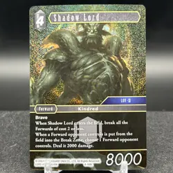 Shadow Lord 4-148L Foil Final Fantasy Card - Image 1