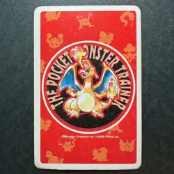 S2354 Charmander Ace of Clubs Red Charizard Deck Playing Poker Card Pokemon - Image 2