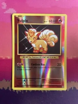 Pokemon Card Vulpix Evolutions Reverse Holo Common 14/108 Near Mint - Image 1