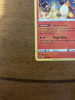 Charizard - 025/185 - Pokemon Vivid Voltage Sword & Shield Non-Holo Rare Card NM - Image 5