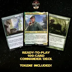 MTG Commander EDH Deck: Sergeant John Benton - Image 1