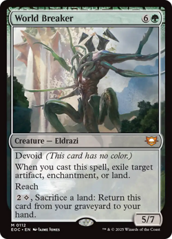 World Breaker #112 | NM | Edge of Eternities Commander EOC Magic MTG - Image 1