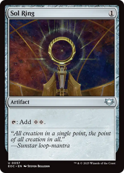 Sol Ring #57 | NM | Edge of Eternities Commander EOC Magic MTG - Image 1
