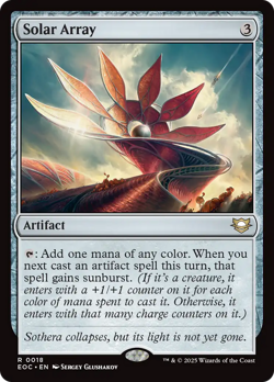 Solar Array #18 | NM | Edge of Eternities Commander EOC Magic MTG - Image 1