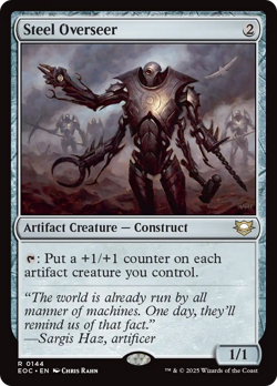 Steel Overseer #144 | NM | Edge of Eternities Commander EOC Magic MTG - Image 1