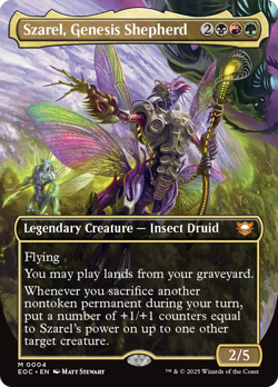 Szarel, Genesis Shepherd (BORDERLESS) #4 | NM FOIL | Magic MTG - Image 1