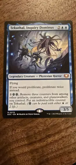 Tekuthal, Inquiry Dominus #78 | NM | Edge of Eternities Commander EOC Magic MTG - Image 1