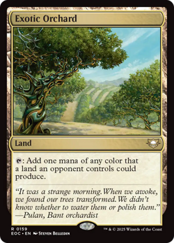 Exotic Orchard #159 | NM | Edge of Eternities Commander EOC Magic MTG - Image 1