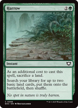 Harrow #98 | NM | Edge of Eternities Commander EOC Magic MTG - Image 1