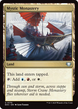 Mystic Monastery #170 | NM | Edge of Eternities Commander EOC Magic MTG - Image 1