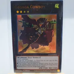 Yugioh Tradign Card Gagaga Cowboy RA04-EN064 Quarter Century Stampede 1st Ed - Image 1