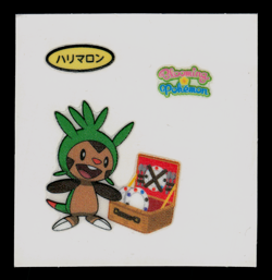 LP - Pokemon Chespin Blooming Daiichi Pan Deco-Chara Japanese Sticker - Image 1