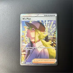 N's Plan SIR 170/086 English Pokemon Card | Black Bolt - Image 1