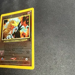 2001 Pokemon Game Entei Reverse Holo Foil Movie Promo #34 - Image 3