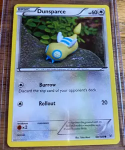 Dunsparce 68/108 Common - Pokemon XY Roaring Skies Card - Image 1