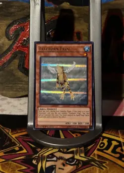 Treeborn Frog DUSA-EN058 Ultra Rare 1st Ed Yugioh LP Light Play Fast Shipping - Image 1