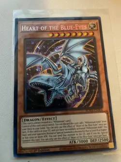 YUGIOH! Heart of the Blue-Eyes ROTA-EN004 Secret Rare 1st Edition NM EXODIA - Image 1