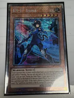 JUSH-EN031 - K9-17 Izuna - Starlight Rare - 1st Edition - YuGiOh - Image 1