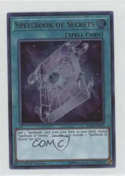 Spellbook of Secrets 1st Ed. YuGiOh Battles Legends: Light's Revenge d4e - Image 1