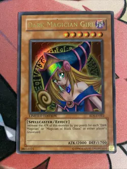 Yugioh TCG Rise Of Destiny (Damaged) Dark Magician Girl RDS-ENSE2 - Image 1