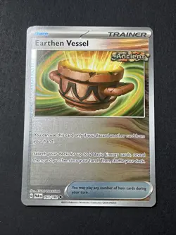 Earthen Vessel 163/182 Reverse Holo - Paradox Rift Pokemon Card - NM - Image 1