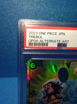 PSA10 Trebol (Alternate Art) OP04-030 Kingdoms of Intrigue Foil One Piece Card - Image 2