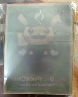 Luigi Pikachu Special Box Pokemon Promo Card Vintage Nintendo Bandai JPN Used - Image 3