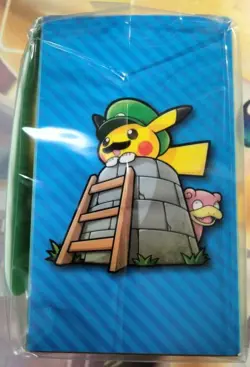 Luigi Pikachu Special Box Pokemon Promo Card Vintage Nintendo Bandai JPN Used - Image 5