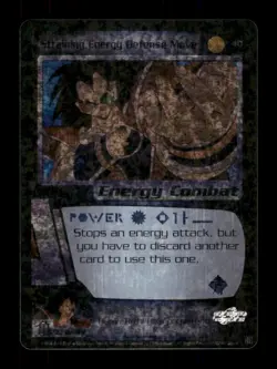 40 Straining Energy Defense Move 2000 Holo Dragon Ball Z Trading Card TCG CCG - Image 1