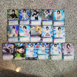 Bleach Soul Card Battle Rukia Kuchiki Lot of 16 Common Uncommon Rare Holo TCG - Image 1