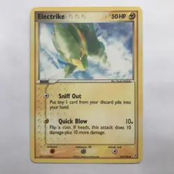 NM Electrike 52/100 Pokemon Card EX Crystal Guardians Nintendo Pokemon TCG - Image 5