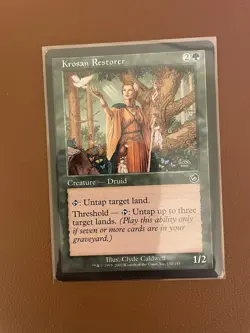 Magic The Gathering MTG Krosan Restorer Torment 130/143 Regular Common 2002 Card - Image 1