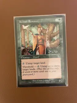 Magic The Gathering MTG Krosan Restorer Torment 130/143 Regular Common 2002 Card - Image 2