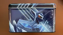 Pokemon Card EMPTY Lunch Box Collector’s Chest Diamond And Pearl Dialga - Image 4