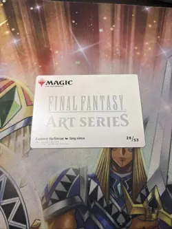 Estinien Varlineau - Art Series 28/53 - Final Fantasy - MTG - Art Card - Image 2