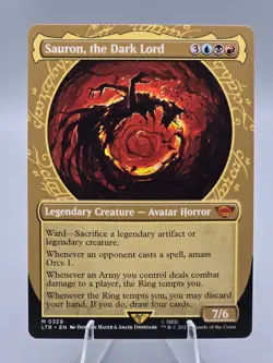 Sauron, the Dark Lord #329 | MTG LOTR Non-Holo | Magic the Gathering NM Card - Image 1