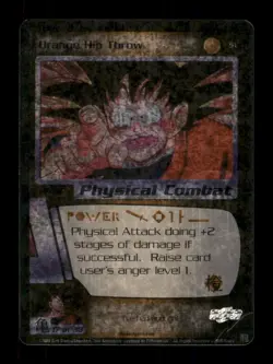 51 Orange Hip Throw 2000 Holo Dragon Ball Z Trading Card TCG CCG - Image 1