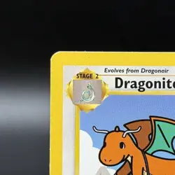 Dragonite 5 Black Star Movie Promo Pokemon Card Rare Moderately Played MP - Image 2