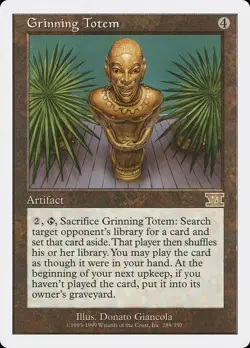 MTG - Grinning Totem - Classic Sixth Edition - X1 - (NM) - - Image 1