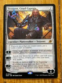 Tezzeret, Cruel Captain - Edge of Eternities - MTG - 0002 - Image 1