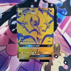 Pokemon Card | Lunala GX SM103a Full Art Gold Black Star Promo Hidden Fates - Image 2