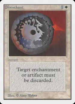 MTG Disenchant Unlimited Edition Common LP - Image 1