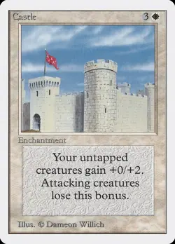 MTG Castle Unlimited Edition Uncommon NM - Image 1