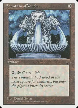 MTG - Fountain of Youth - Chronicles - X1 - (NM) - - Image 1