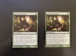 Quest for Renewal Magic The Gathering MTG - Worldwake #110 LP/NM Green Mana - Image 3