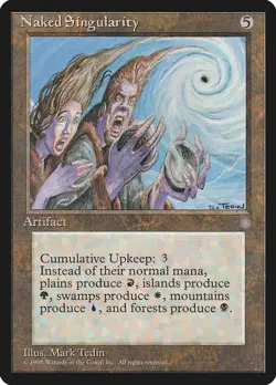 MTG - Naked Singularity - Ice Age - X1 - (LP) - - Image 1