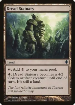 Dread Statuary (NM) #135 Worldwake Magic the Gathering MTG - Image 1
